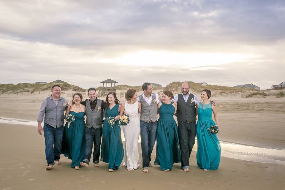 Outer Banks Wedding Planner - Beach Wedding - OBX Wedding - Carova Wedding