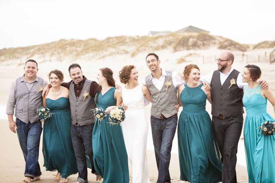 Outer Banks Wedding Planner - Beach Wedding - OBX Wedding - Carova Wedding