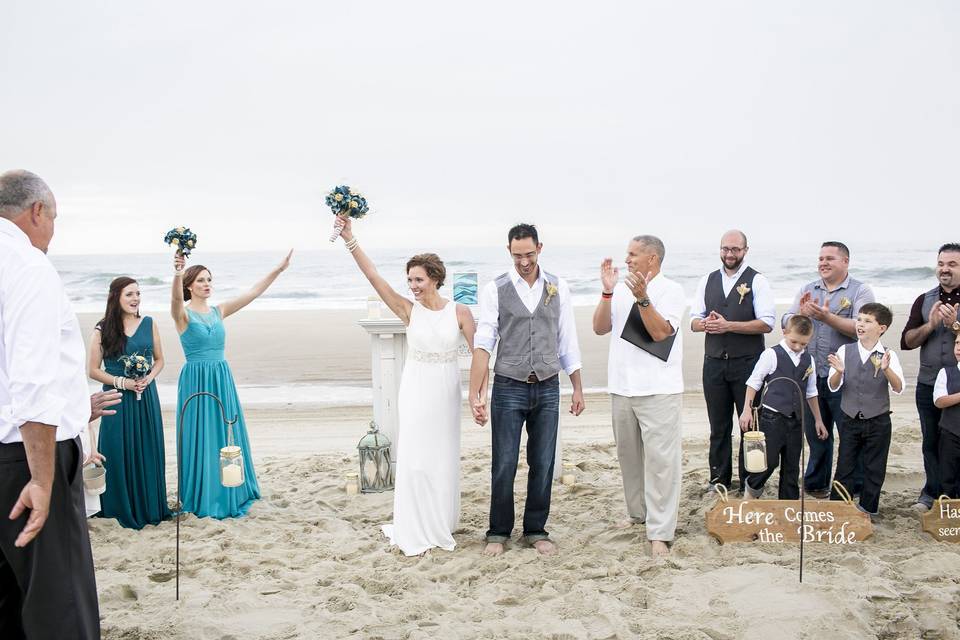 Outer Banks Wedding Planner - Beach Wedding - OBX Wedding - Carova Wedding