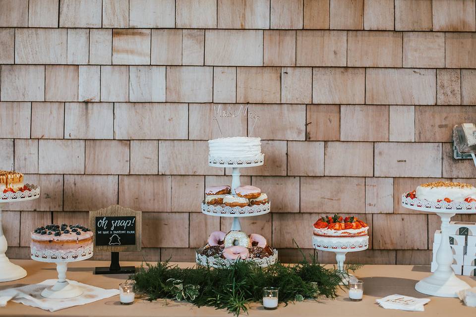 Dessert table