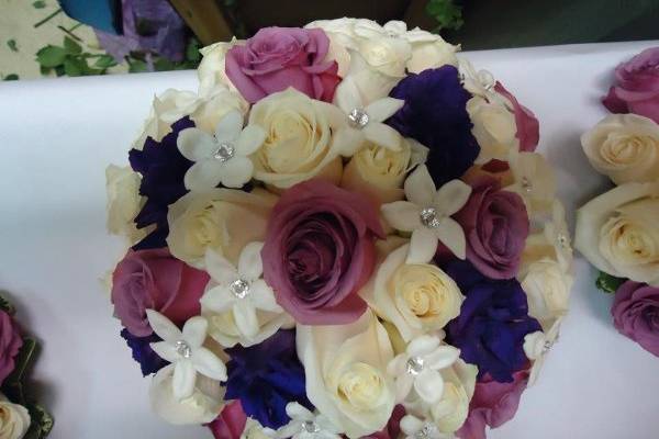 Mini calla lily bridal bouquet