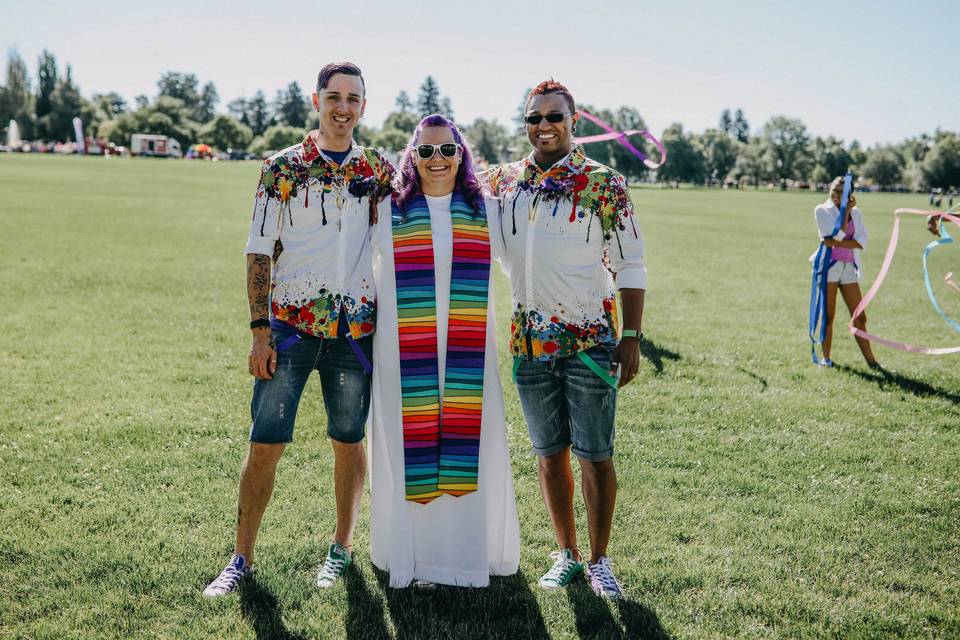 Denver Pride Wedding