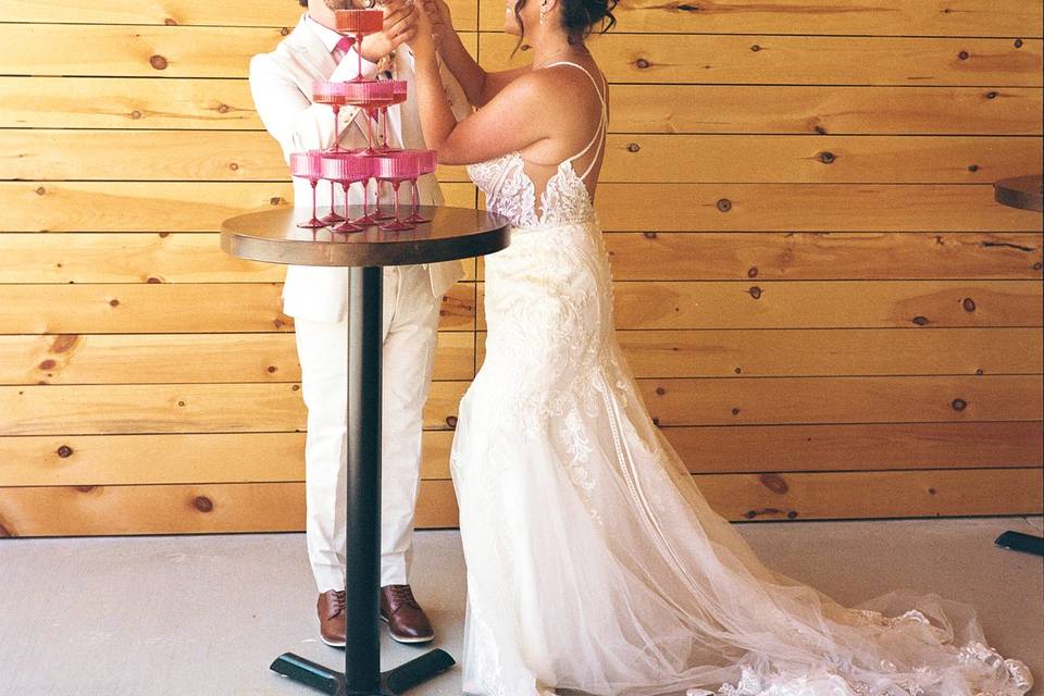 Champagne Tower