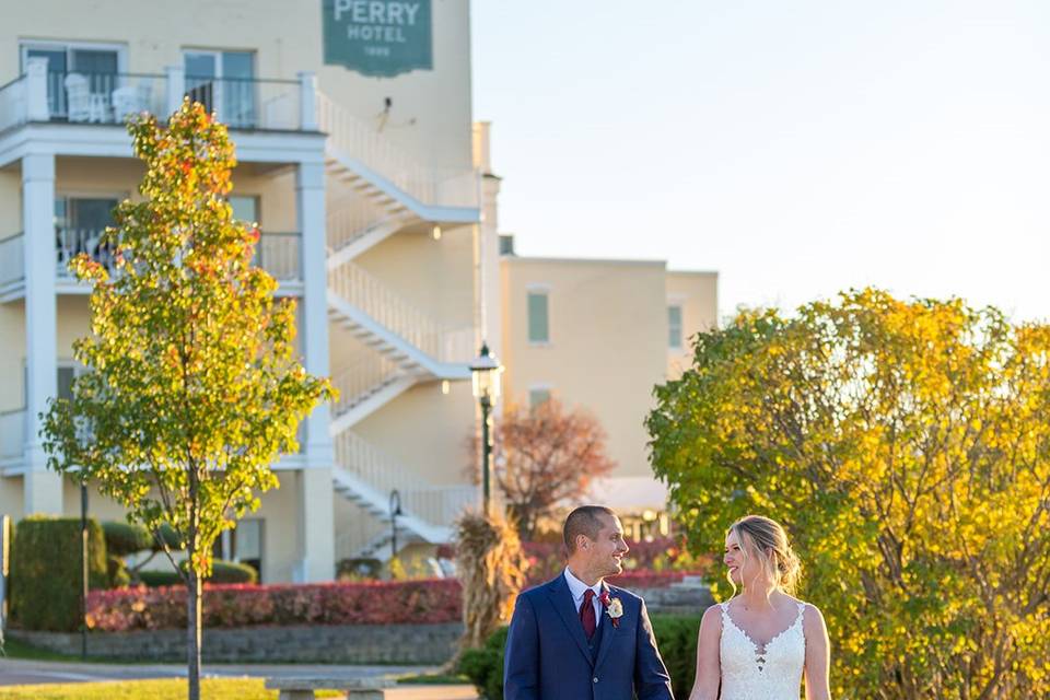 Perry Hotel October Wedding