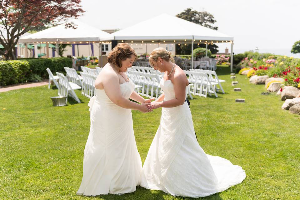 Rose garden veranda