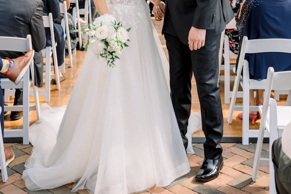 Rose Garden Veranda Ceremony