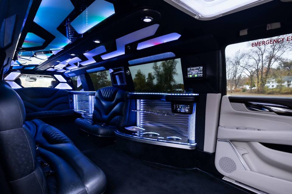 Cadillac Limo Interior