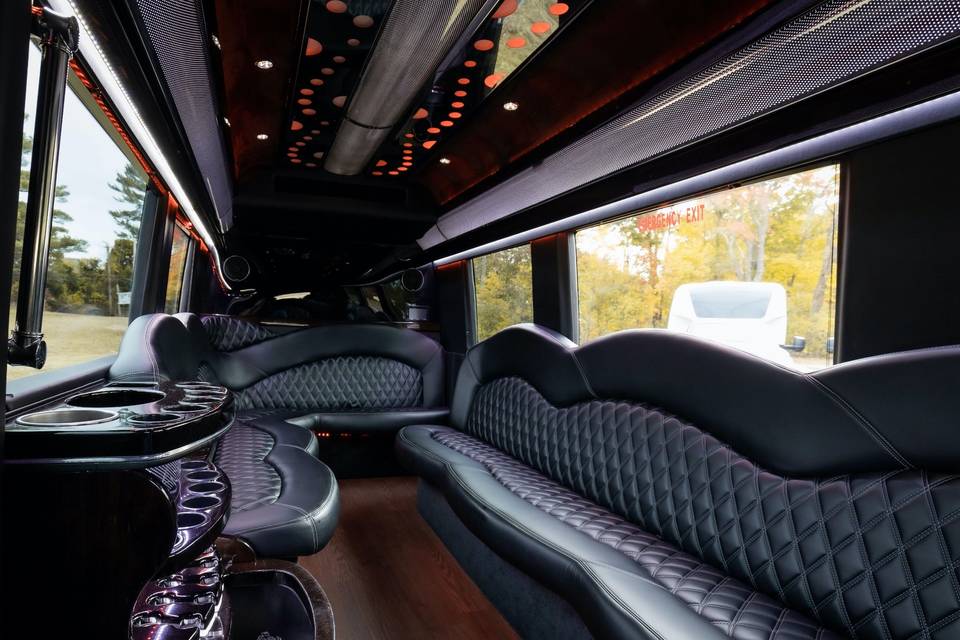 Sprinter Limo Interior