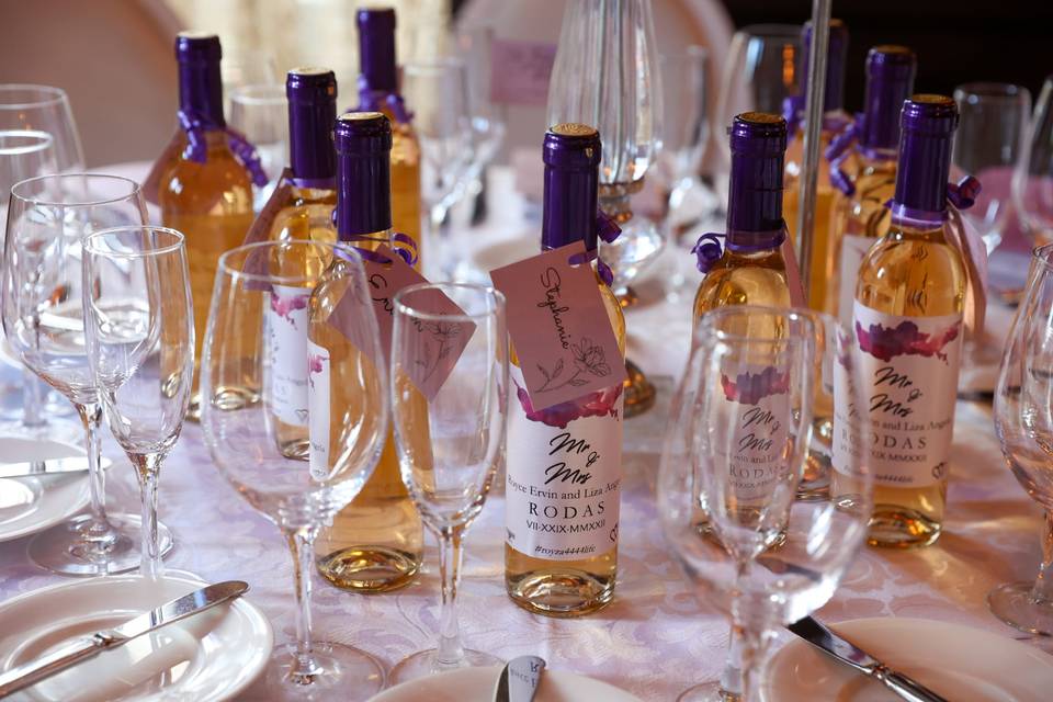 Hand-bottled Wine