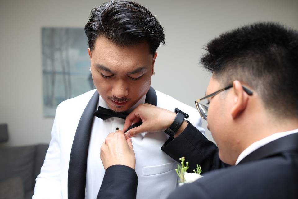 The Groom and his Brother