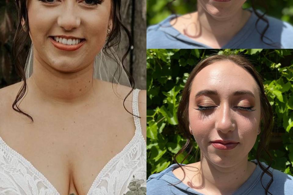 Bridal hair and makeup