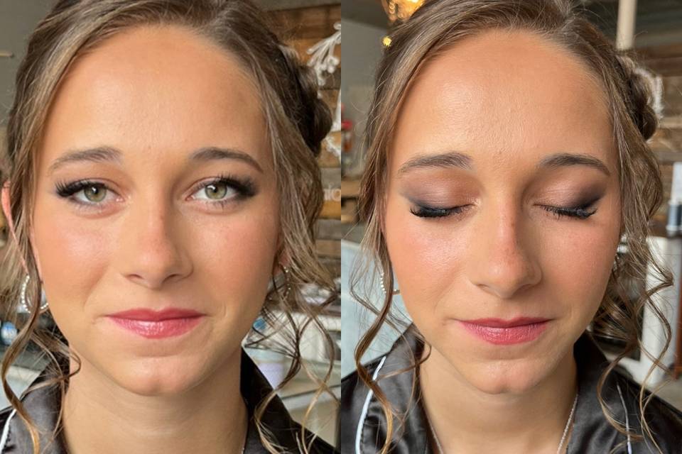 Bridal Smokey eye makeup