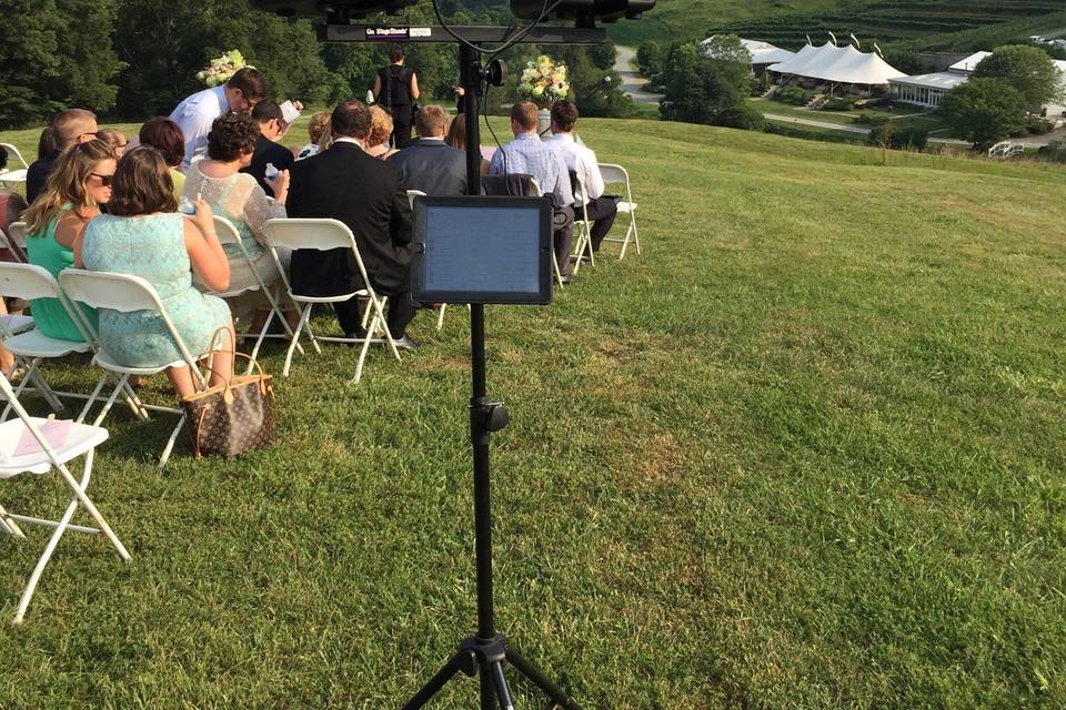 Ceremony area