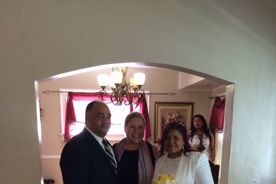 Julie Beyer, Wedding Officiant