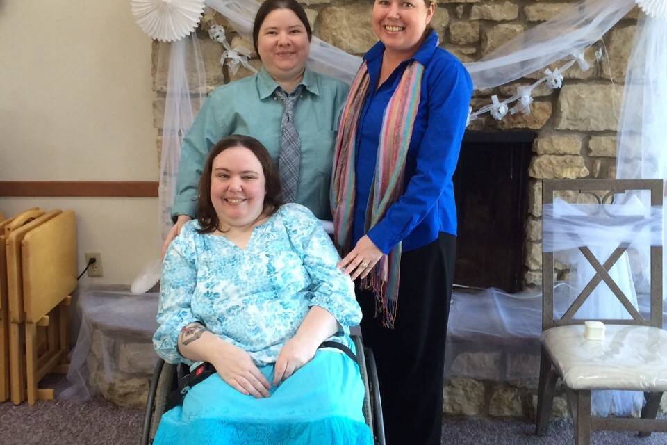 Julie Beyer, Wedding Officiant