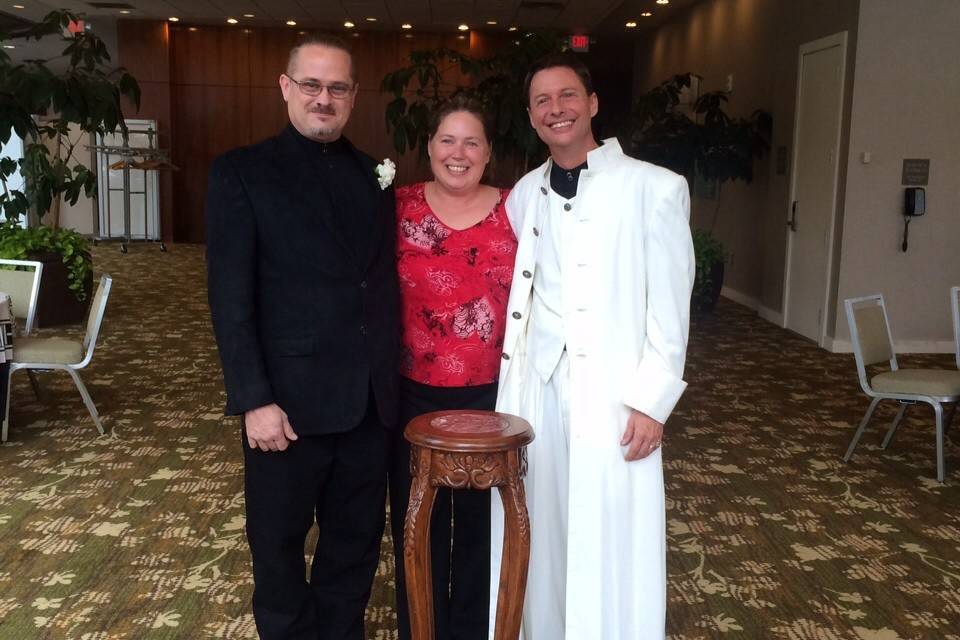 Julie Beyer, Wedding Officiant