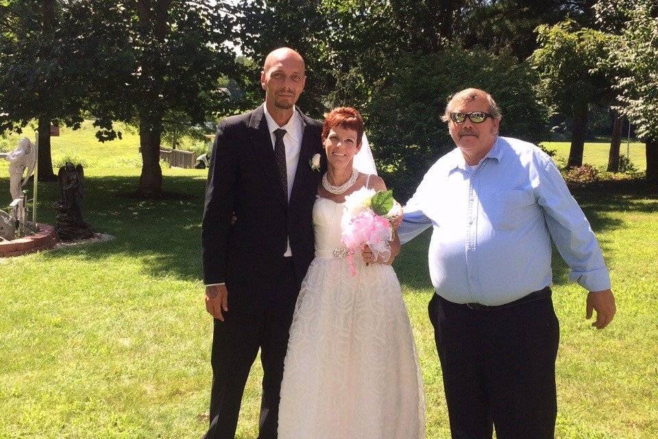 Julie Beyer, Wedding Officiant