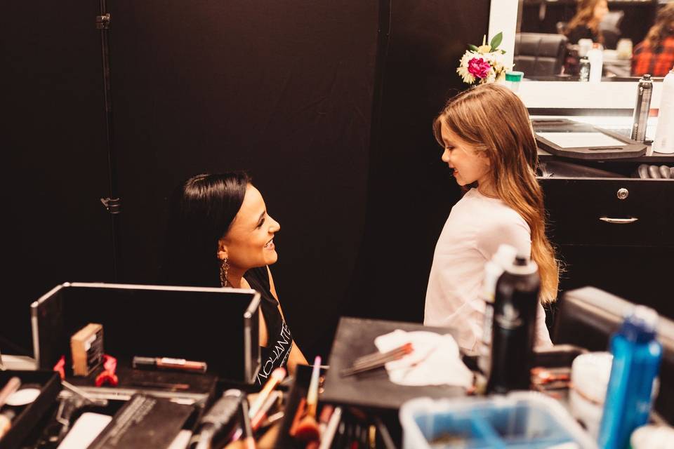 Flower girl prep