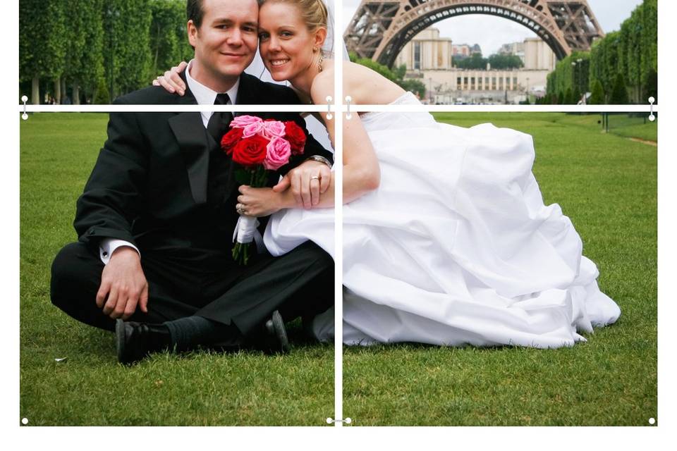 High Definition Photo Mural on Metal (with hanging bar)