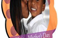 Mother's Day Gift..custom border shaped photos