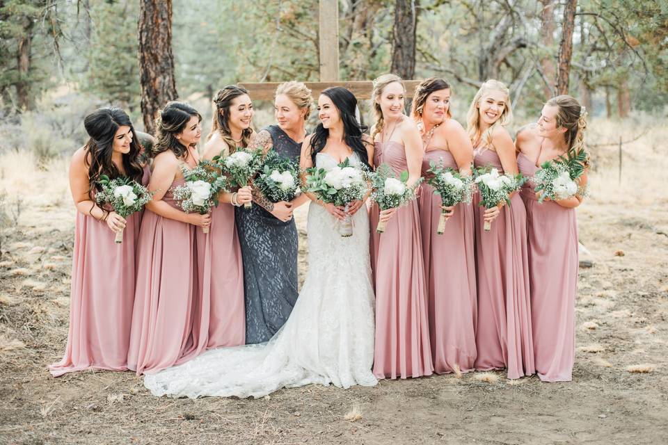 Lovely ladies after ceremony