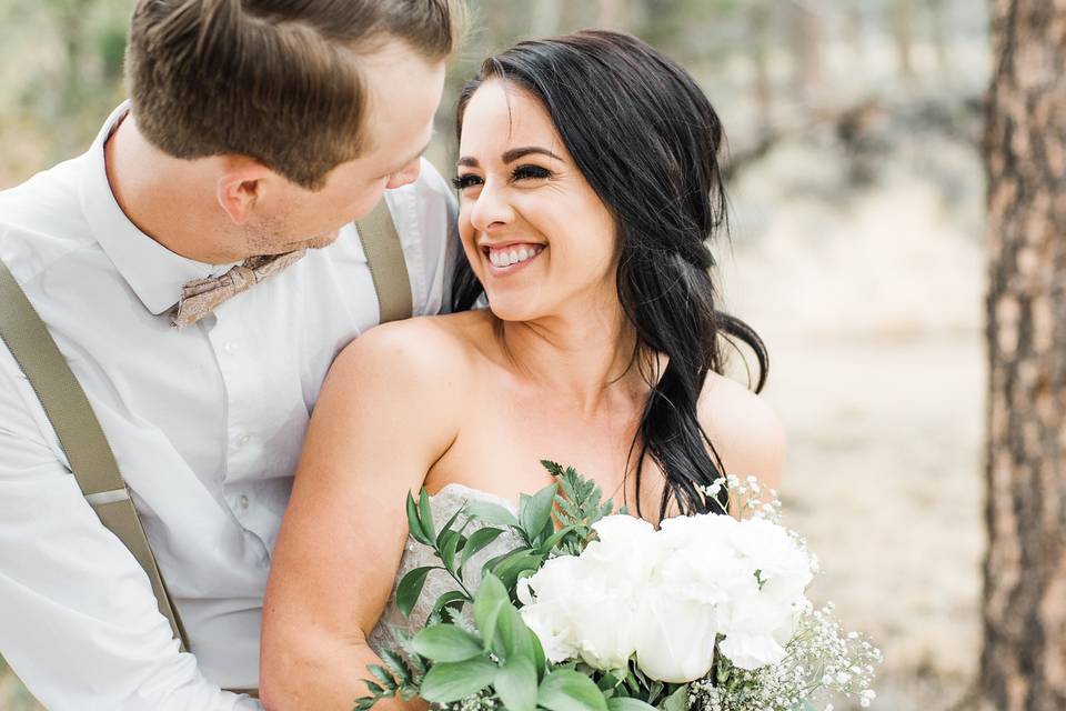 Lovely wedding in Bend OR