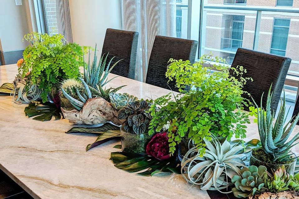 Botanical Tablescape