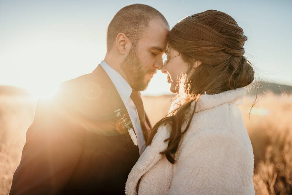 INTIMATE BIG BEAR ELOPEMENT