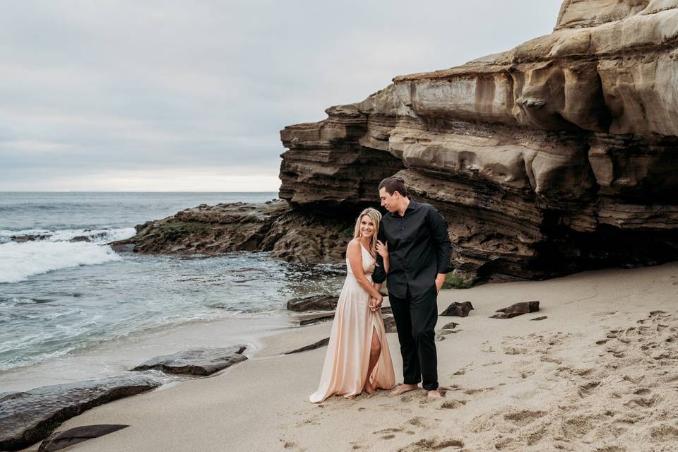 BEACH ENGAGEMENT SESSION