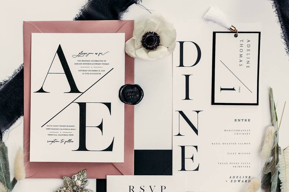 WEDDING INVITATION SUITE