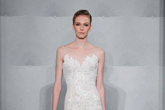 MARK ZUNINO
Sweetheart Mermaid Gown in Silk Duchess Satin