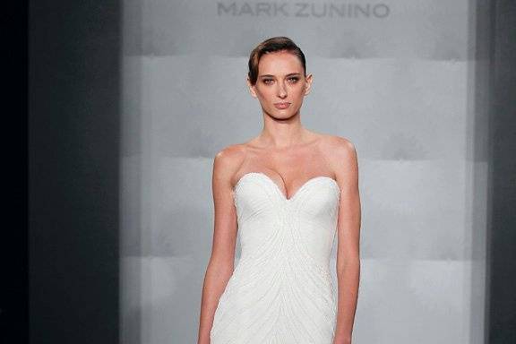 MARK ZUNINO
Sweetheart Mermaid Gown in Silk Satin