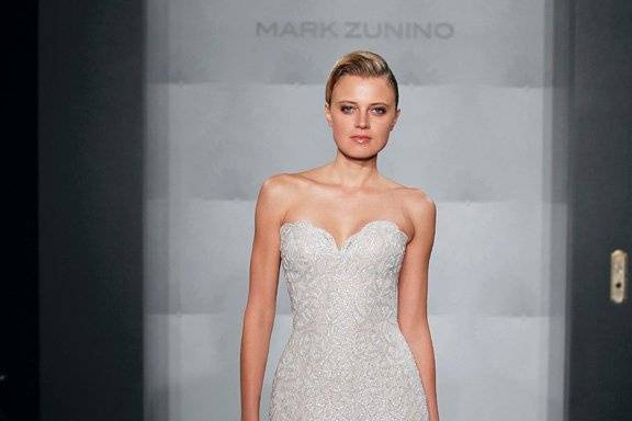 MARK ZUNINO
Sweetheart Mermaid Gown in Silk Chiffon