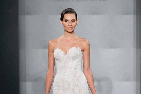 MARK ZUNINO
Sweetheart Mermaid Gown in Silk Organza