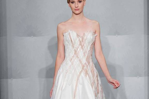 MARK ZUNINO
Sweetheart A-line Gown in Duchess Satin