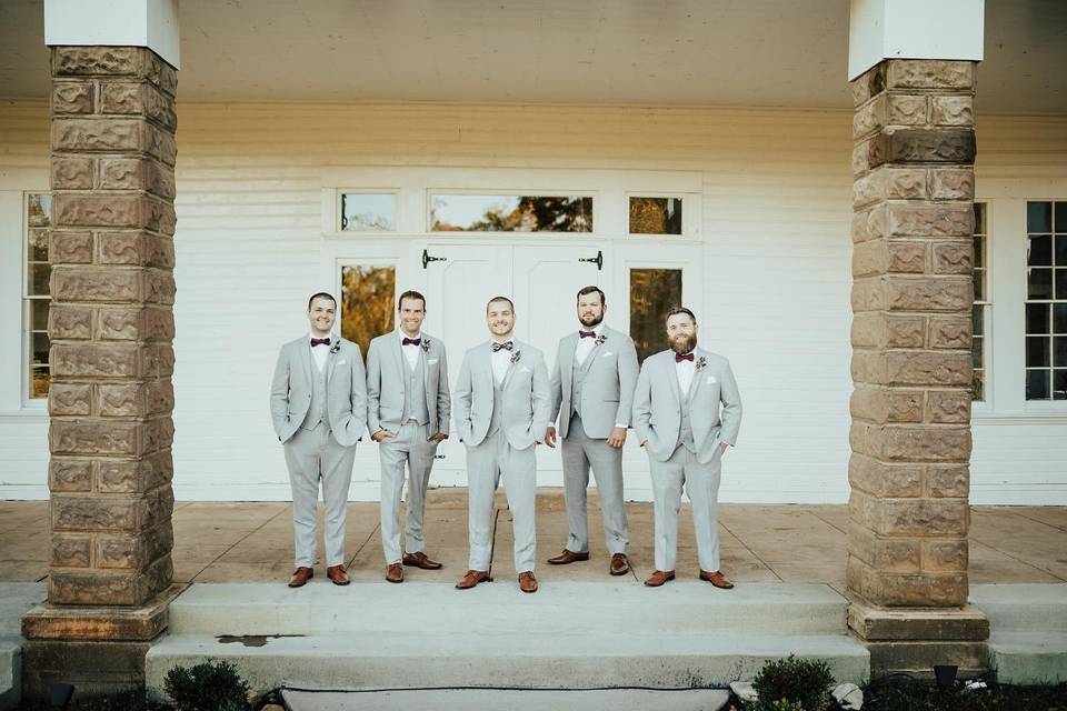 The groomsmen