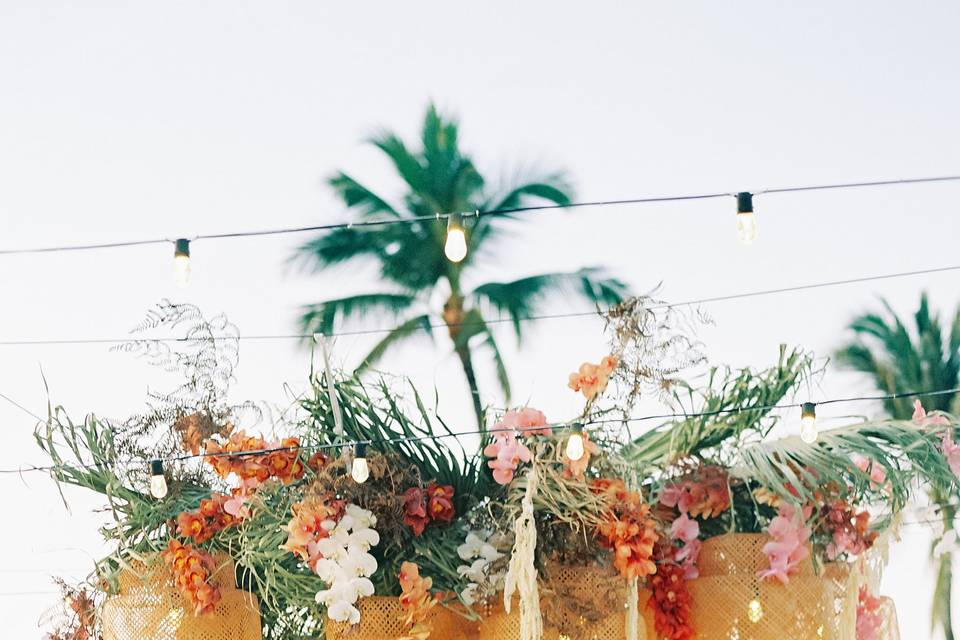 Tropical Floral Installation