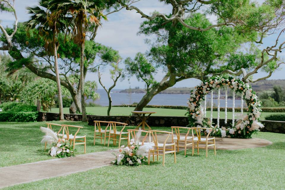 A White Orchid Wedding