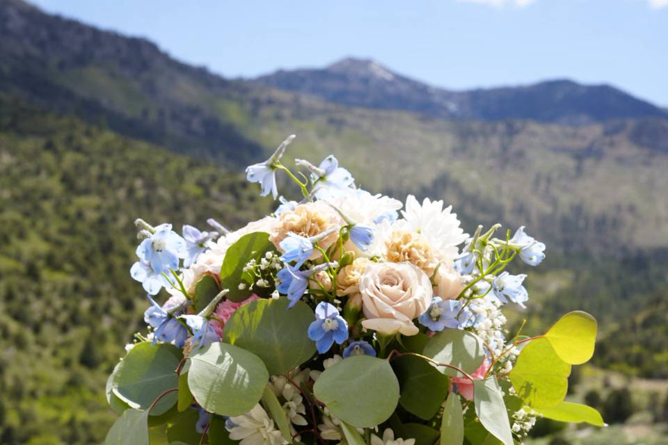 Mt Charleston Wedding Bouquet