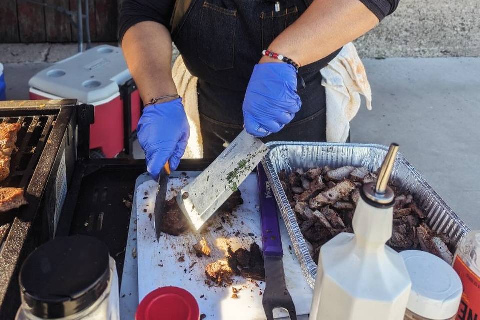 Cooking onsite