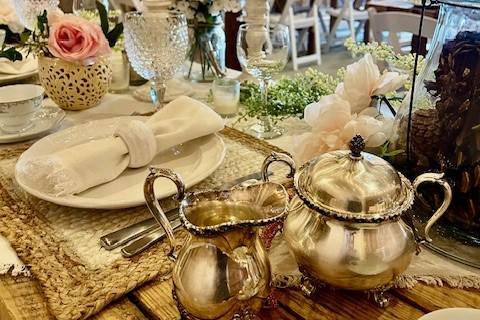 Table setup