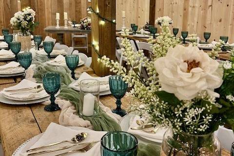 Table setup