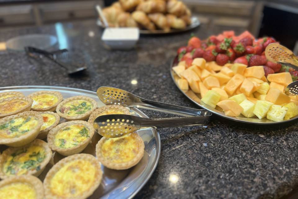 Breakfast quiches