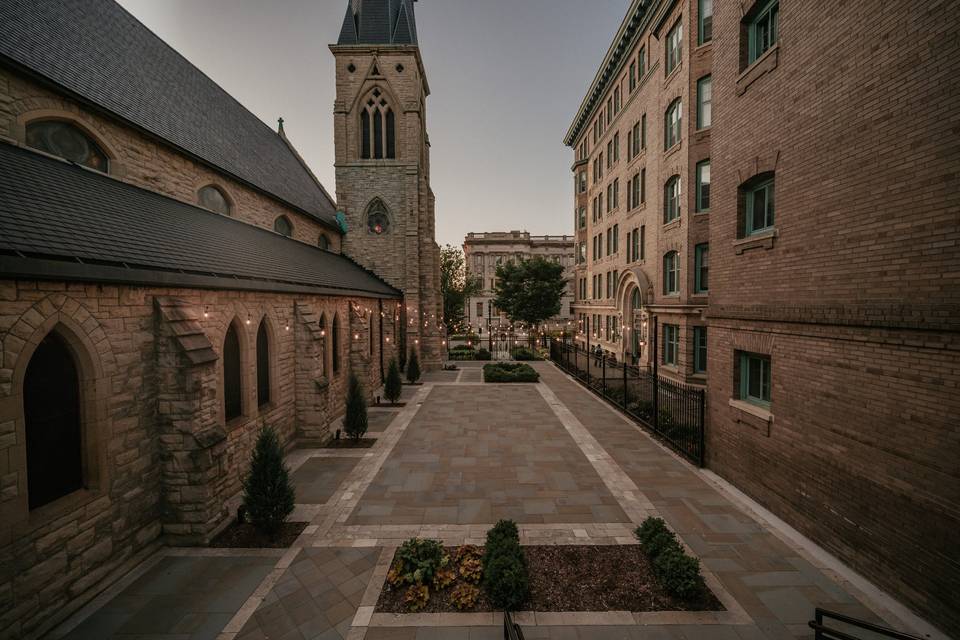 English Courtyard