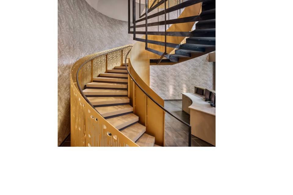 Golden Spiral Staircase