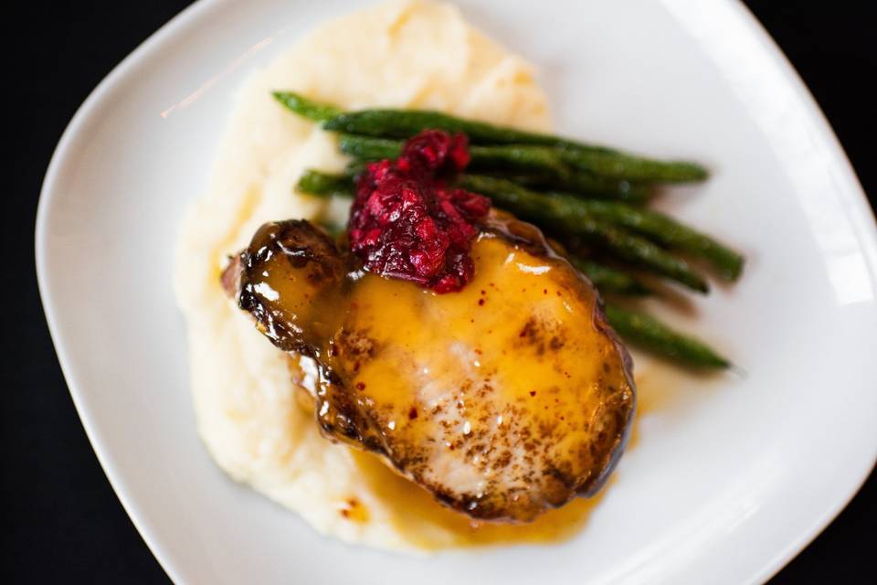 Ginger Glazed Pork Chop