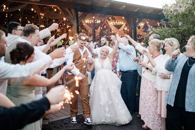 Sparkler sendoff