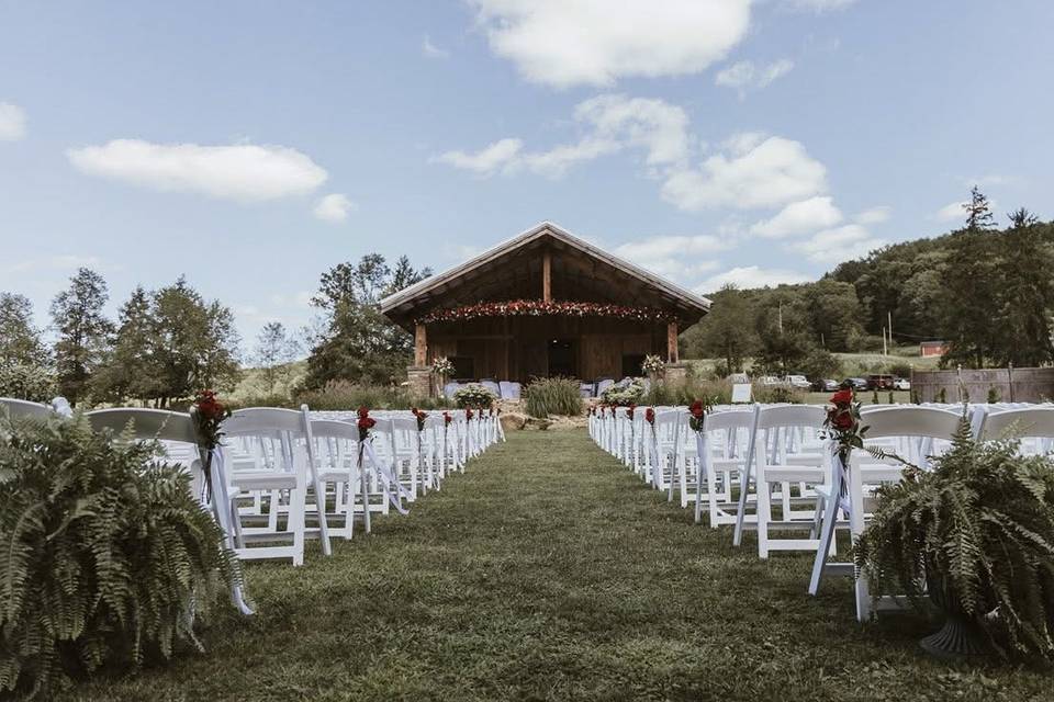 Barn ceremony