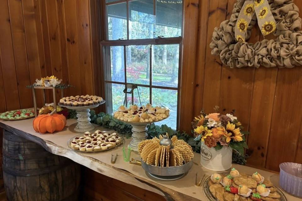 Dessert table