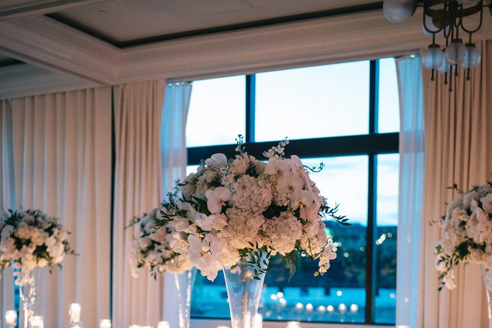 Classic Blue and White